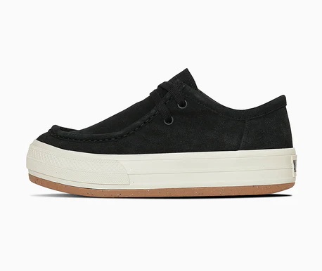 【CONVERSE】1SE365 ALL STAR (R) BOARDERSTAR MOCCASIN OX BLACK コンバース オールスター ボーダースター モカシン スニーカー ブラック メンズ レディース ローカット 厚底_1