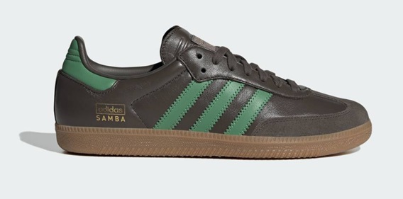 【adidas】IG6175 SAMBA OG OLIVE/GREEN アディダス サンバ オリジナルス オリーブ/グリーン レディース メンズ スニーカー ローカット シューズ 大人靴_1