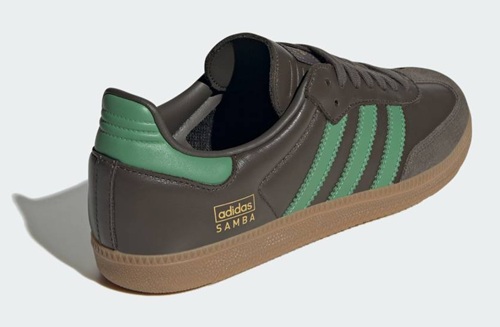 【adidas】IG6175 SAMBA OG OLIVE/GREEN アディダス サンバ オリジナルス オリーブ/グリーン レディース メンズ スニーカー ローカット シューズ 大人靴_3