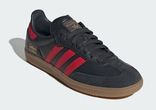 【adidas】IG6173 SAMBA OG BLACK/RED アディダス サンバ オリジナルス ブラック/レッド レディース メンズ スニーカー ローカット シューズ 大人靴