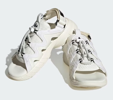 【adidas】HP2185 Astir Sandals W WHITE アディダス アスター サンダル ホワイト レディース 大人靴  白色
