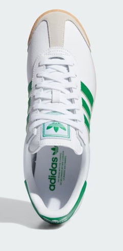 【adidas】JH9078 SAMOA WHITE/GREEN アディダス サモア ホワイト/グリーン メンズ スニーカー ローカット シューズ 大人靴_2