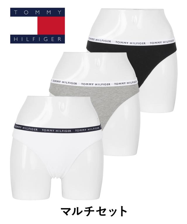 トミー ヒルフィガー ショーツ レディース 下着 女性  3枚セット TOMMY HILFIGER アンダーウェア 綿 綿混 コットンストレッチ おしゃれ カジュアル ジム ヨガ フィットネス ロゴ ワンポイント 無地 ブランド 婦人 プレゼント プチギフト 誕生日 彼女 妻 ギフト 記念日_5