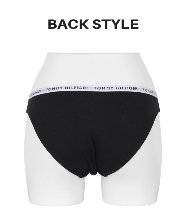 トミー ヒルフィガー ショーツ レディース 下着 女性  3枚セット TOMMY HILFIGER アンダーウェア 綿 綿混 コットンストレッチ おしゃれ カジュアル ジム ヨガ フィットネス ロゴ ワンポイント 無地 ブランド 婦人 プレゼント プチギフト 誕生日 彼女 妻 ギフト 記念日_10