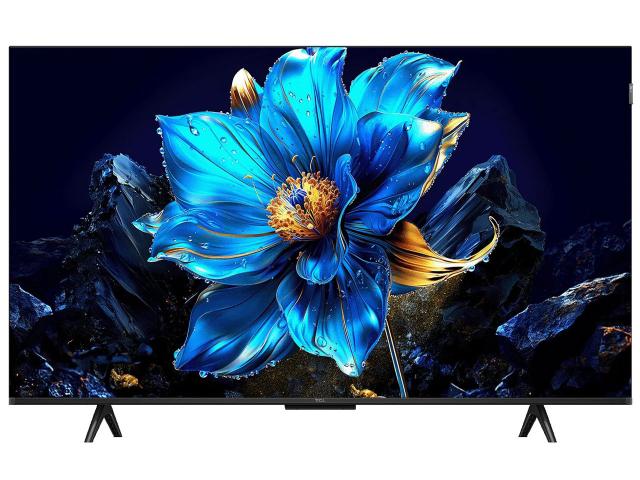 液晶テレビ 43V型 TCL 43FP7K 4K 量子ドット 液晶スマートテレビ 地デジ/BS/CS Wチューナー Bluetooth搭載 クロームキャスト（保証あり：美品） 43P7K 同等品（中古：目立った傷や汚れなし）