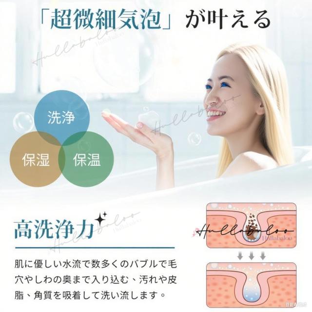 シャワーヘッド マイクロナノバブル 節水90％ ミスト 手元止水 6段階水流 美髪 肌ケア 美肌 増圧 毛穴汚れ除去 保温 保湿 節水 高洗浄力 シャワー 高水圧 ナノバブルシャワーヘッド ギフト 母の日 父の日 プレゼント_5