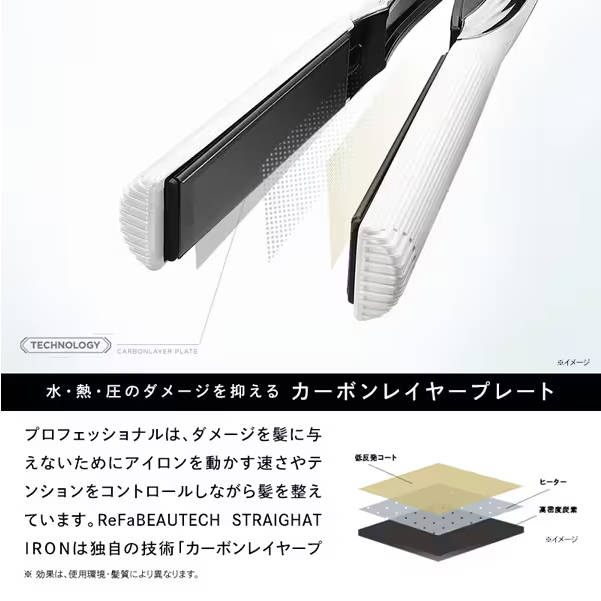 リファ ReFa ReFa BEAUTECH STRAIGHT IRON（リファ ビューテック ストレートアイロン） RE-BM-02A_2