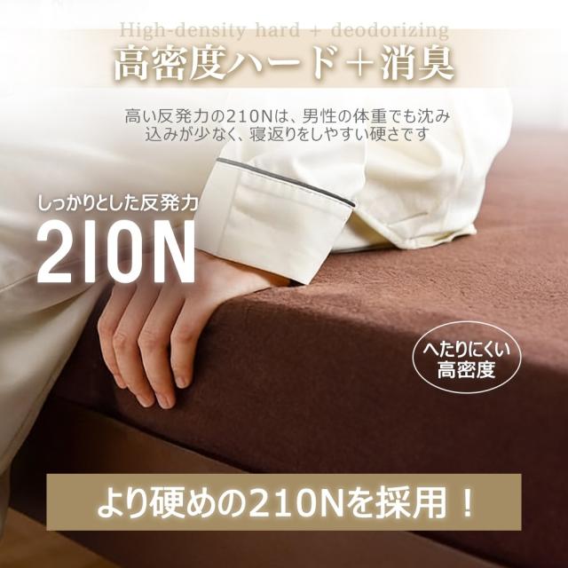 マットレス 高反発 三つ折りマットレス 極厚10cm 30D おりたたみマットレス 210N 高反発 ベットマット 敷き布団 凹凸加工 体圧分散 抗菌防臭 洗えるカバー 通気性がよい オールシーズン シングル セミダブル ダブル 三つ折 三つ折り 折りたたみ