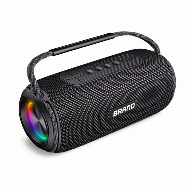 Bluetoothスピーカー 20W高出力 重低音 DSP高音質 TWS対応 ワイヤレス IPX6防水 RGBライト ポータブル 長時間再生 3000mAh Type-C充電 ハンズフリー通話 TFカード対応 アウトドア キャンプ おしゃれ 小型 高音質 スピーカー_9
