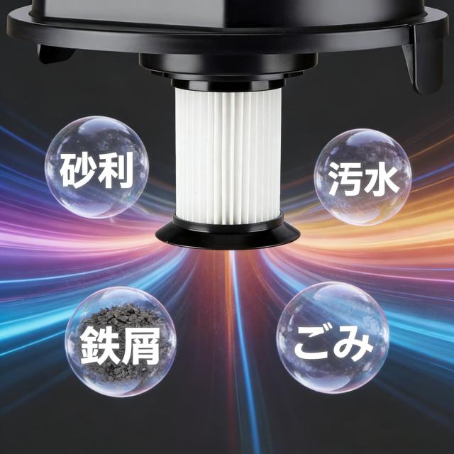 強力吸引 乾湿両用掃除機 家庭用 業務用 25L 大容量 バキュームクリーナー 集塵機 四重フィルター ステンレスタンク ブロワー機能 全方位キャスター オフィス 店舗 工事 リフォーム用 簡単操作 高集塵 清潔排気 多機能掃除機_2