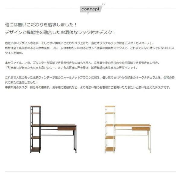 デスク おしゃれ 単品 幅120cm パソコンデスク 棚 引き出し 本棚 ラック 収納付き スチール アイアン 机 つくえ 天然木 p