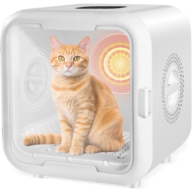 ペット用ドライルーム 犬猫 ドライヤーボ ックス 63L ペットドライヤー