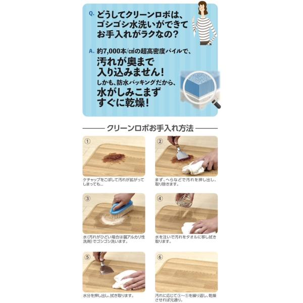 [200cm×650cm] 滑らない 洗える ペットが快適安全に暮らせるカーペット フローリングカーペット NAS ゴシゴシ洗える 犬 ねこ ネコ 防炎 制電 抗菌 送料無料_12