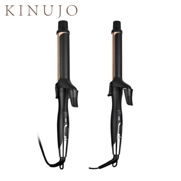 送料無料 [選べるサイズ]  キヌージョ プロ カールアイロン 26mm/32mm ヘアアイロン KINUJO  PRO Curl Iron 絹女 KP026 KP032