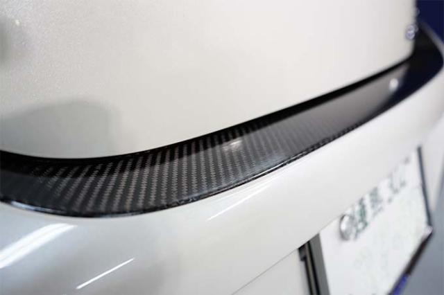 (9月末入荷予定)スバル 新型BRZ（型式：ZD8）トヨタ GR86専用 ドライカーボン製 リアドアステップガード/st724_7