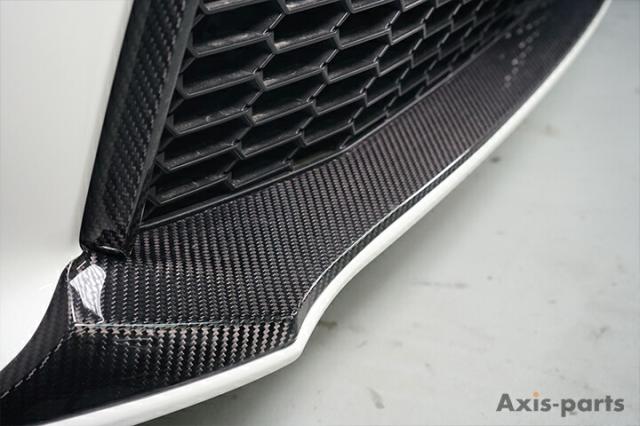 (9月末入荷予定)トヨタ GR86(型式:ZN8)ドライカーボン製 フロントバンパーアンダーカバー/st768_10