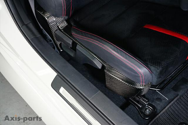 (7月末入荷予定)スバル BRZ(型式：ZD8)トヨタ GR86(型式：ZN8)ドライカーボン製 シートアンダーカバー 2点セット/st900_9