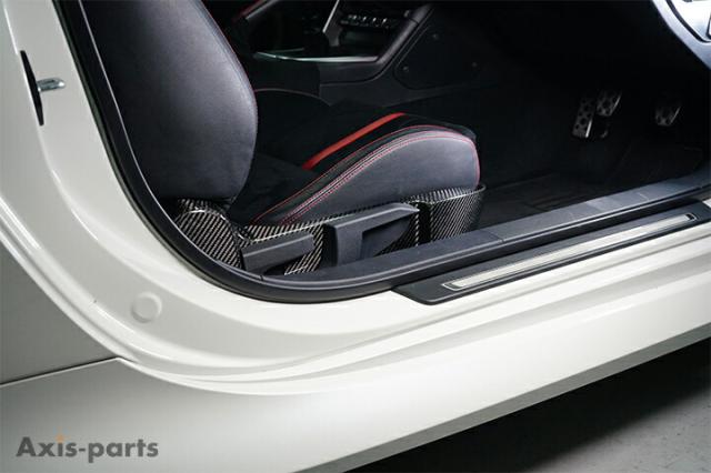 (7月末入荷予定)スバル BRZ(型式：ZD8)トヨタ GR86(型式：ZN8)ドライカーボン製 シートアンダーカバー 2点セット/st900_11