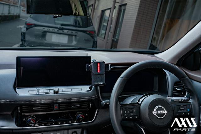 (特許申請済)日産 エクストレイル(T33)12.3インチNissanConnect ナビ専用 車載スマートフォンホルダー 車載スマホホルダー スマホスタンド(ST)_15