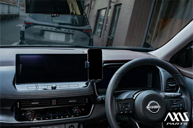(特許申請済)日産 エクストレイル(T33)12.3インチNissanConnect ナビ専用 車載スマートフォンホルダー 車載スマホホルダー スマホスタンド(ST)_16