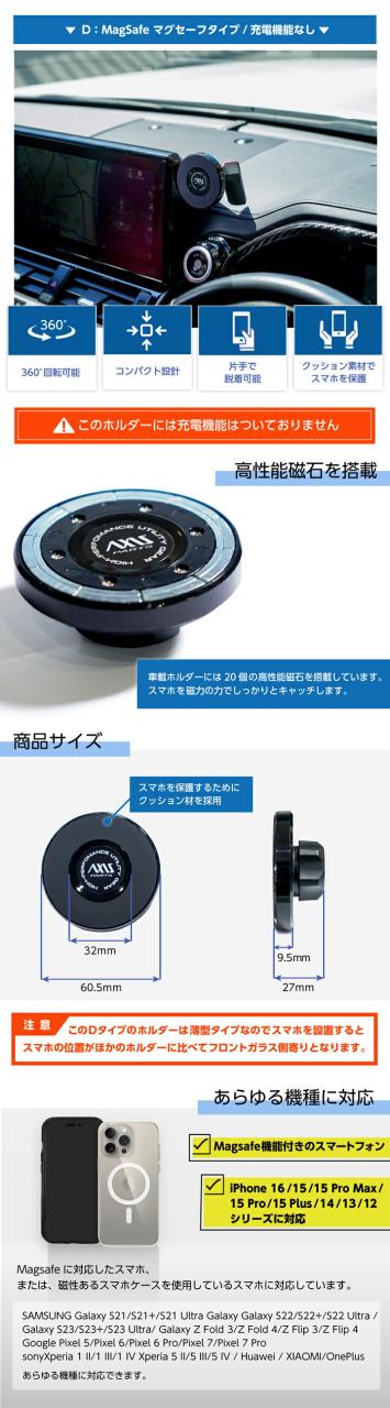 (特許申請済)日産 エクストレイル(T33)12.3インチNissanConnect ナビ専用 車載スマートフォンホルダー 車載スマホホルダー スマホスタンド(ST)_11