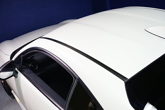 (9月末入荷予定)スバル 新型BRZ（型式：ZD8）トヨタ GR86専用 ドライカーボン製レインチャンネル/st719_2