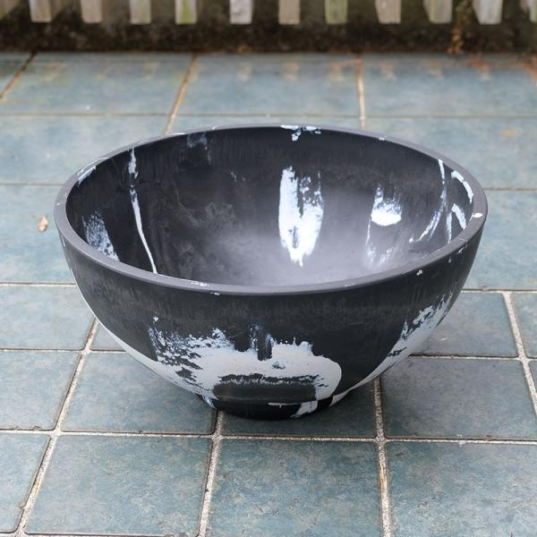 植木鉢 マーブルポット タフbowl50 サボテン 頑丈 おしゃれ 塊根植物 多肉 黒プラスチック鉢 コーデックス 植木鉢 マーブルポット タフbowl50 サボテン 頑丈 おしゃれ 塊根植物 多肉 黒プラスチック鉢 コーデックス