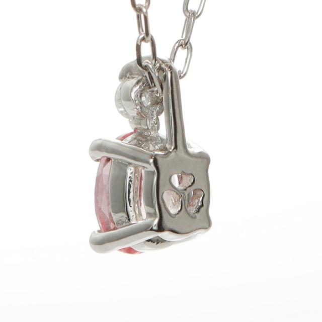 【DGL鑑別書】 パパラチアサファイア ネックレス 0.15ct ダイヤモンド プラチナ950 イエローゴールド ピンクゴールド 18金 k18 18k 天然石 オレンジピンク パパラチヤ ペンダント 9月 ジュエリー 日本製 ギフト プレゼント_9