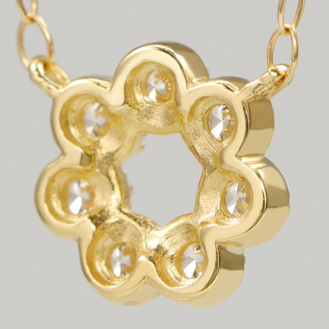 【即納可】 ダイヤモンド ネックレス サークル 0.1ct プラチナ950 18金 イエローゴールド k18 ピンクゴールド 18k モチーフ ミル スキンジュエリー ジュエリー 日本製 ギフト プレゼント 母の日_8