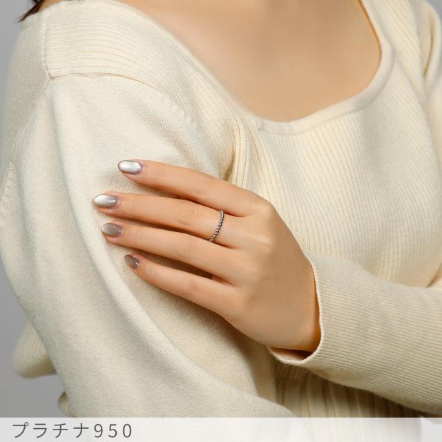 地金 リング ボールリング 18金 イエローゴールド プラチナ950 k18 ピンクゴールド 18k シンプル スキンジュエリー 指輪 メタル マテリアル 母の日 ジュエリー 日本製 ギフト プレゼント ファッションリング 細め ゴールド おしゃれ_3
