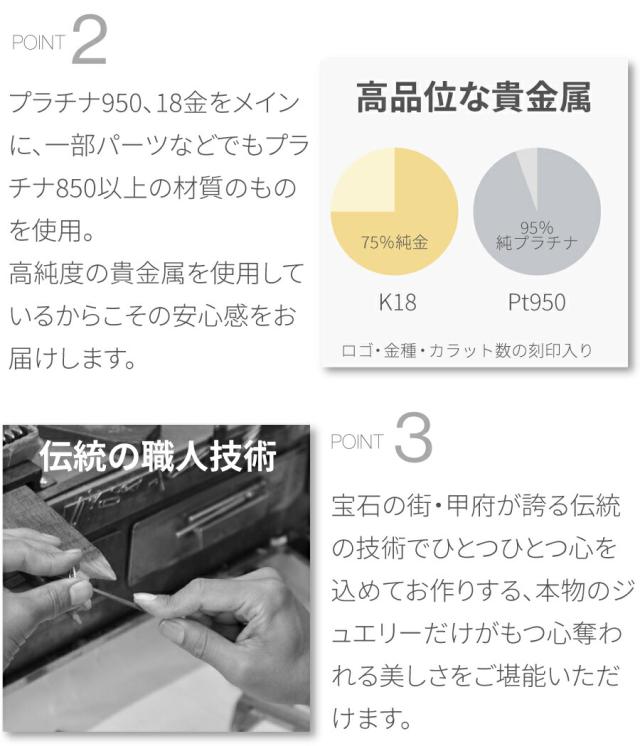 【即納可】 ダイヤモンド ネックレス 0.04ct 18金 k18 ゴールド 18k ピンクゴールド Pt950 プラチナ 950 リーフ モチーフ 葉 芽 V字 4月 誕生石 ラインネックレス ペンダント 両吊り 流線 地金 天然 ダイヤ ジュエリー 日本製 ギフト プレゼント 母の日_15