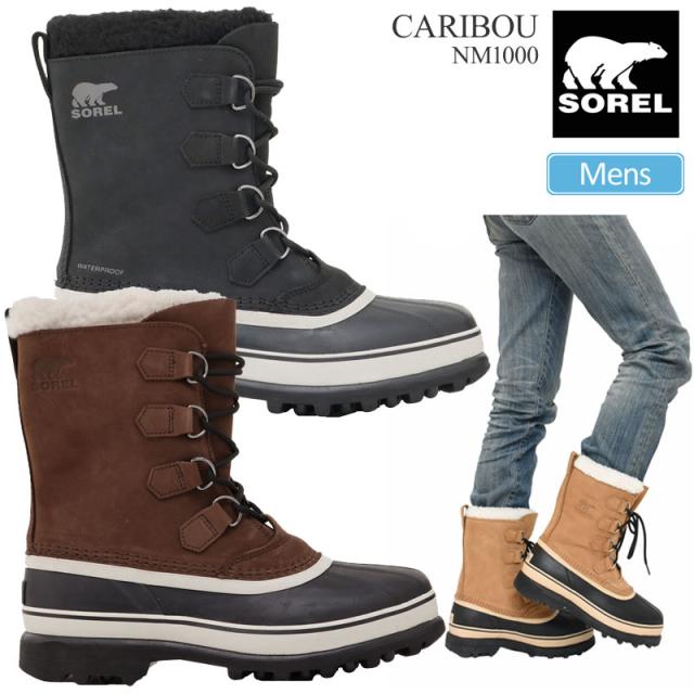 ソレル SOREL スノーブーツ メンズ カリブー CARIBOU WP NM1000 2025AW wbt【靴】2510ripe 【返品交換・ラッピング不可】_25WS