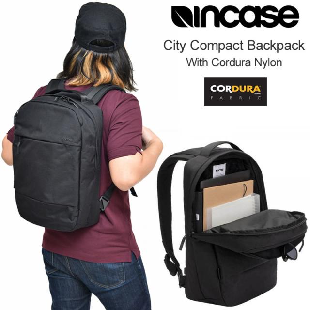 インケース Incase  リュック メンズ レディース  シティコンパクトバックパック コーデュラナイロン  CITY COMPACT BACKPACK WITH CORDURA NYLON  17211053001  2021SS bpk【鞄】2102ripe