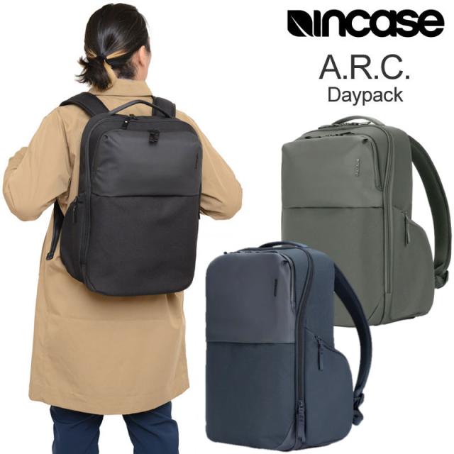 インケース Incase  リュック メンズ レディース  ARCデイパック  A.R.C. DAYPACK  ブラック ネイビー グレー 20.9L  137213053005 137213053006 137222053003 2022AW bpk bns【鞄】2210ripe