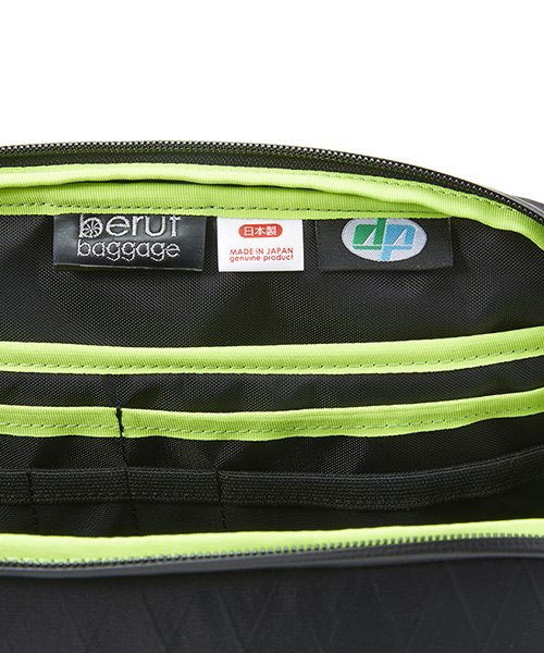 ベルーフバゲージ beruf baggage  スリングパック 日本製 メンズ レディース  アーバンエクスプローラー6.0  X-PACナイロン 防水  URBAN EXPLORER 6.0  ブラック 6L  BRF-GR21 2022AW【鞄】2211ripe_9