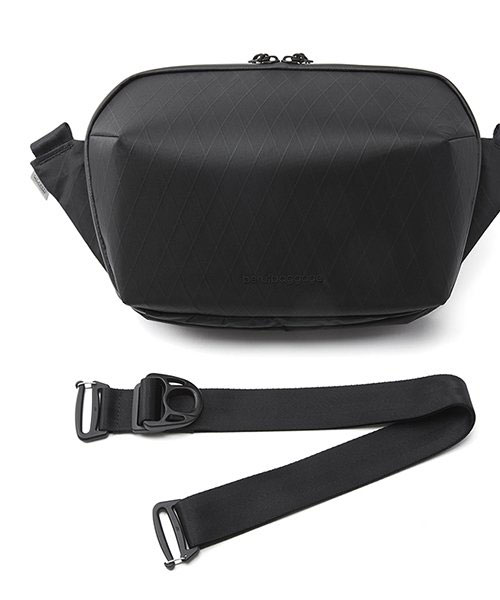 ベルーフバゲージ beruf baggage  スリングパック 日本製 メンズ レディース  アーバンエクスプローラー6.0  X-PACナイロン 防水  URBAN EXPLORER 6.0  ブラック 6L  BRF-GR21 2022AW【鞄】2211ripe_4