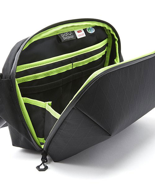 ベルーフバゲージ beruf baggage  スリングパック 日本製 メンズ レディース  アーバンエクスプローラー6.0  X-PACナイロン 防水  URBAN EXPLORER 6.0  ブラック 6L  BRF-GR21 2022AW【鞄】2211ripe_6