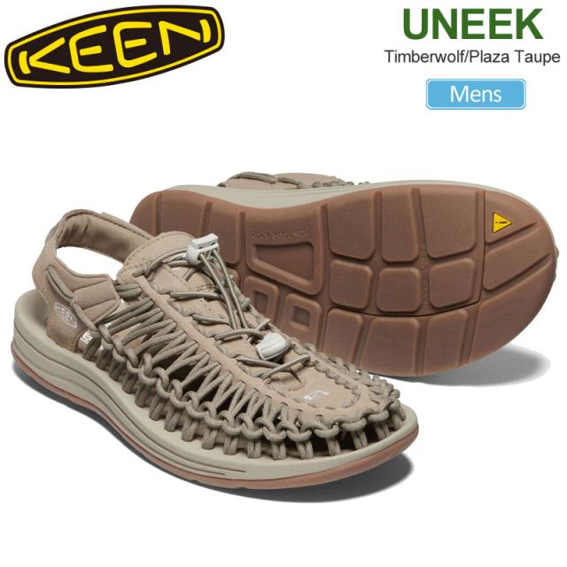 キーン KEEN  サンダル メンズ  ユニーク UNEEK  Timberwolf Plaza Taupe  1025169  2026SS sdl【靴】2602ripe