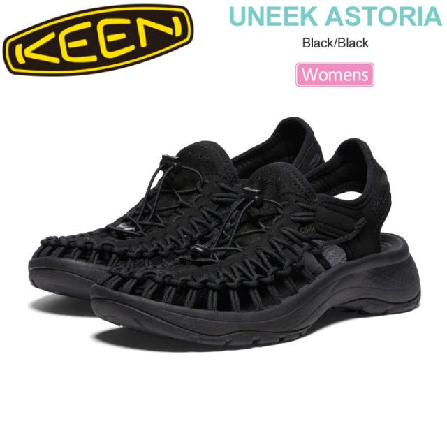 キーン KEEN  サンダル レディース  ウィメンズ ユニーク アストリア  UNEEK ASTORIA  Black ブラック  1027292  2026SS sdl【靴】2602ripe