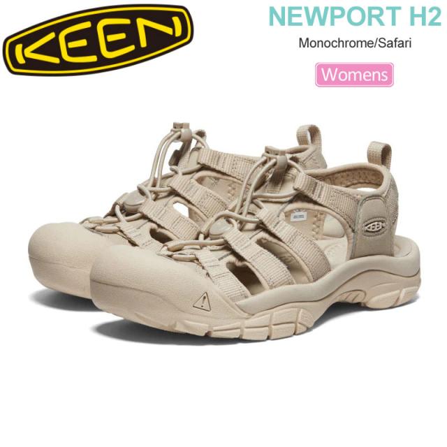 キーン KEEN  サンダル レディース  ウィメンズ ニューポートH2 エイチツー  NEWPORT H2  モノクローム サファリ  1027353  2026SS sdl【靴】2602ripe