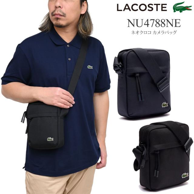 ラコステ LACOSTE  ショルダーバッグ メンズ レディース  ネオクロコ カメラバッグ  NU4788NE  2025SS【鞄】2503ripe