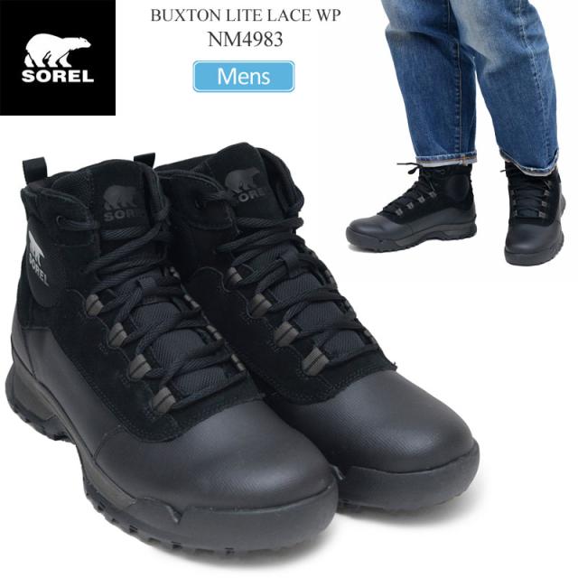 ソレル SOREL スノーブーツ メンズ バクストンライトレース ウォータープルーフ BUXTON LITE LACE WP NM4983 2023AW wbt【靴】2502ripe 【返品交換・ラッピング不可】_wts25ms