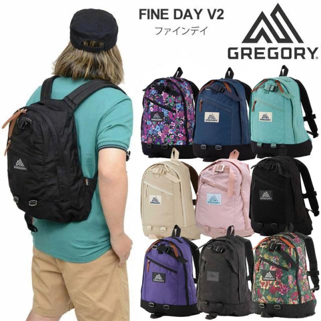 グレゴリー GREGORY  リュック メンズ レディース キッズ  ファインデイV2  FINE DAY V2 18L  クラシック CLASSIC  2025SS bpk【鞄】2505ripe
