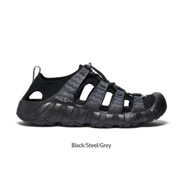 キーン KEEN レディース サンダル ハイパーポートH2 エイチツー HYPERPORT H2 Black Steel Grey 1028657 2026SS sdl【靴】2604ripe キーン KEEN レディース サンダル ハイパーポートH2 エイチツー HYPERPORT H2 Black Steel Grey 1028657 2026SS sdl【靴】2604ripe