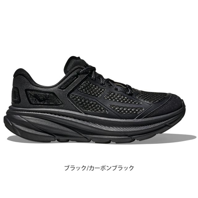 ホカ HOKA ランニングシューズ 厚底 メンズ クリフトン ワン9 CLIFTON ONE 9 ブラック カーボンブラック 1155370 2025AW snk【靴】2507ripe_1
