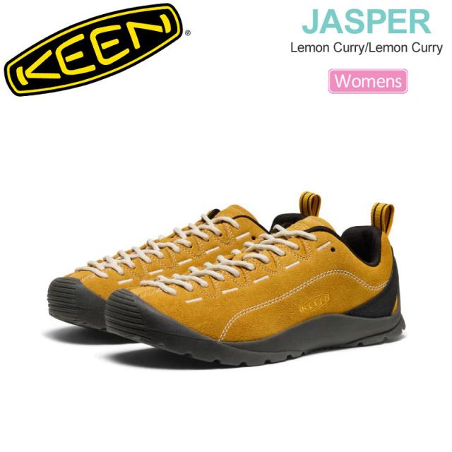 キーン KEEN  レディース スニーカー アウトドアシューズ  ウィメンズ ジャスパー  JASPER  Lemon Curry  1031340  2025AW snk【靴】2508ripe