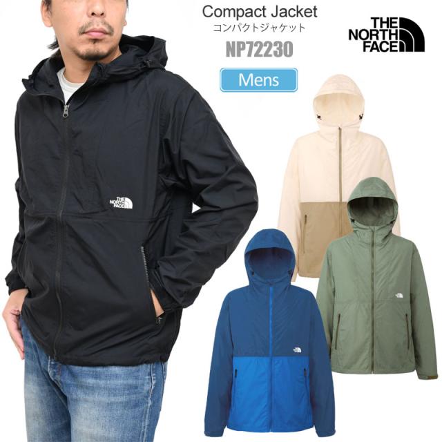 ザ・ノース・フェイス THE NORTH FACE 撥水 マウンテンパーカー メンズ コンパクトジャケット Compact Jacket NP72230 2025SS【服】2502ripe 【返品交換・ラッピング不可】