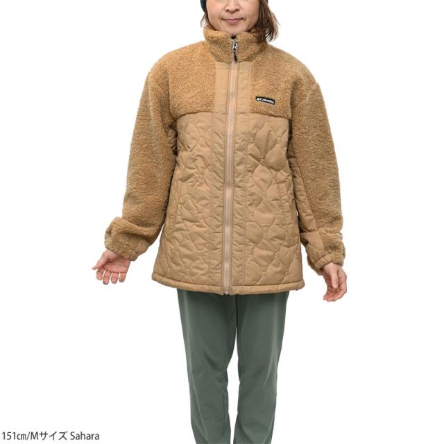 コロンビア Columbia  フリース キルト レディース  ウィメンズ クリスタルベンドインサレーテッドジャケット  W Crystal Bend Insulated Jacket  PL1402  2025AW【服】2511ripe 【返品交換・ラッピング不可】_25WS_2
