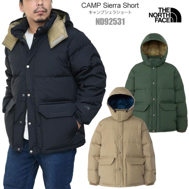 ザ・ノース・フェイス THE NORTH FACE ダウンジャケット メンズ キャンプシェラショート CAMP Sierra Short ND92531 2025AW【服】2511ripe 【返品交換・ラッピング不可】_25WS
