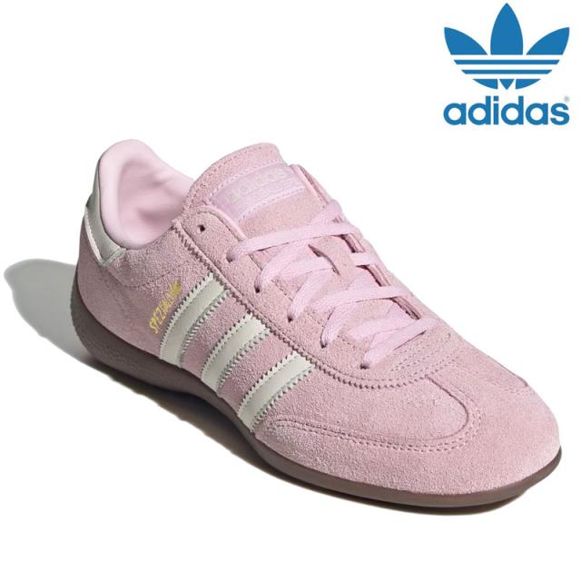 アディダス オリジナルス adidas originals スニーカー レディース ハンドボール スペツィアル ロー プロ Handball Spezial Lo Pro ピンク ホワイト ゴールド KJ1007 2026SS snk【靴】2602ripe